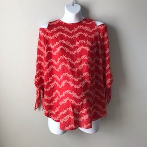 A Pea in the Pod maternity blouse.  Size M.